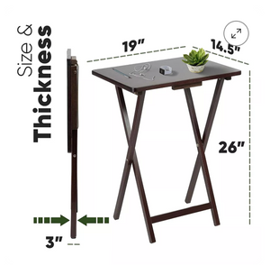 TV Tray Table Snack Table Playroom Table Folding Table