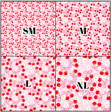 Load image into Gallery viewer, Printed Vinyl &amp; HTV Coquette Cherry Patterns 12 x 12 inch sheet