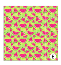 Load image into Gallery viewer, Printed Vinyl &amp; HTV Summer Patterns 12 x 12 inch sheet