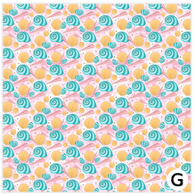 Load image into Gallery viewer, Printed Vinyl &amp; HTV Summer Patterns 12 x 12 inch sheet