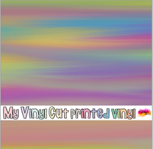 Load image into Gallery viewer, Printed Vinyl HTV &amp; Waterslide Gradient Pattern 12 x 12 inch sheet