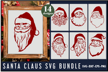 Load image into Gallery viewer, Santa Claus SVG Bundle