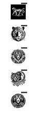 Load image into Gallery viewer, Tiger SVG Bundle