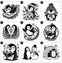 Load image into Gallery viewer, Penguin SVG Bundle