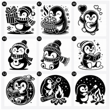 Load image into Gallery viewer, Penguin SVG Bundle