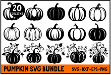 Load image into Gallery viewer, Pumpkin SVG Bundle