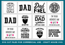 Load image into Gallery viewer, Dad SVG Bundle