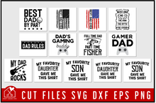 Load image into Gallery viewer, Dad SVG Bundle