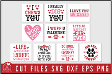 Load image into Gallery viewer, Pet Cat Dog Valentine's Day SVG Bundle