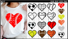 Load image into Gallery viewer, Sport Heart SVG Bundle