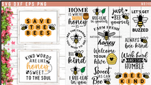 Load image into Gallery viewer, Bee Quotes SVG Bundle