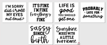 Load image into Gallery viewer, Sarcastic Quotes SVG Bundle