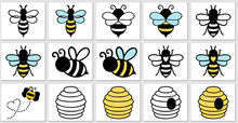 Load image into Gallery viewer, Bee SVG Bundle