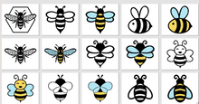 Load image into Gallery viewer, Bee SVG Bundle