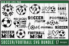 Load image into Gallery viewer, Soccer SVG Bundle