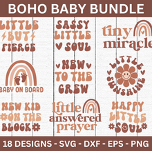 Load image into Gallery viewer, Boho Baby SVG Bundle