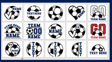 Load image into Gallery viewer, Soccer Monogram SVG Bundle