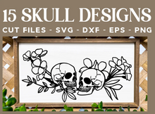 Load image into Gallery viewer, Skull SVG Bundle
