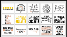 Load image into Gallery viewer, Mental Health SVG Bundle