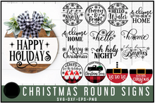 Load image into Gallery viewer, Christmas Sign SVG Bundle
