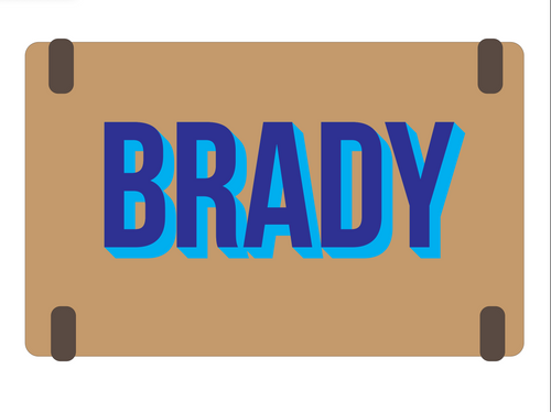 Custom 2 Tone Camp Trunk Name