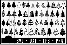 Load image into Gallery viewer, Christmas Tree SVG Bundle