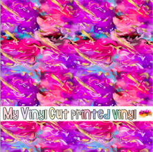 Load image into Gallery viewer, Printed Vinyl HTV &amp; Waterslide Pink Berry A Patterns 12 x 12 inch sheet