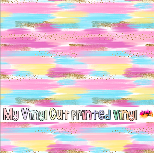 Printed Vinyl HTV & Waterslide Pink Berry D Patterns 12 x 12 inch sheet
