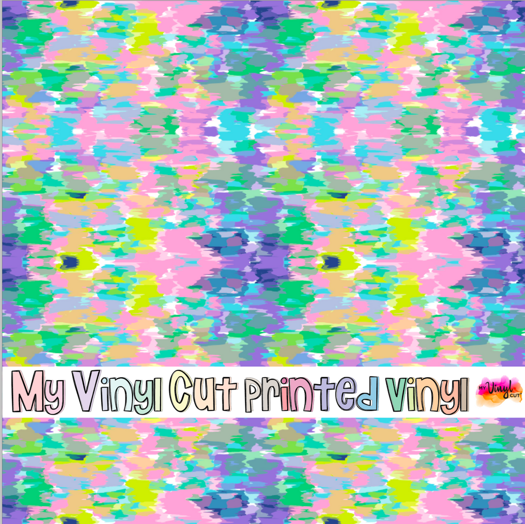 Printed Vinyl HTV & Waterslide Citrus Berry C Patterns 12 x 12 inch sheet