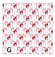 Load image into Gallery viewer, Printed Vinyl, HTV &amp; Waterslide Christmas Peppermint Patterns 12 x 12 inch sheet