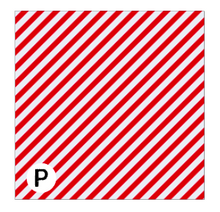 Load image into Gallery viewer, Printed Vinyl, HTV &amp; Waterslide Christmas Peppermint Patterns 12 x 12 inch sheet