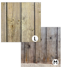 Load image into Gallery viewer, Printed Clear or White Waterslide Wood Textures Patterns 12 x 9 inch sheet