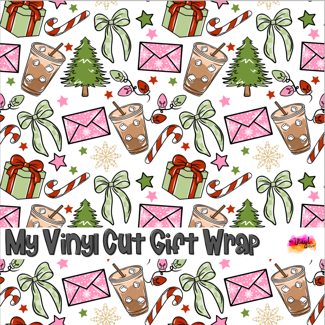 Christmas Gift Wrap Printed Wrapping Paper Christmas Things