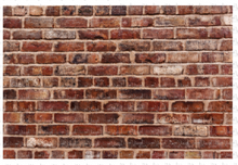 Load image into Gallery viewer, Printed Vinyl, HTV &amp; Waterslide Realistic Red Brick Pattern 12 x 8 inch sheet