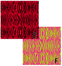 Load image into Gallery viewer, Printed Vinyl, HTV &amp; Waterslide Neon Safari Patterns 12 x 12 inch sheet