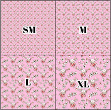 Load image into Gallery viewer, Printed Vinyl, HTV &amp; Waterslide Alice in Wonderland B Patterns 12 x 12 inch sheet