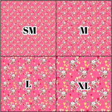Load image into Gallery viewer, Printed Vinyl, HTV &amp; Waterslide Alice in Wonderland K Patterns 12 x 12 inch sheet