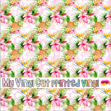 Load image into Gallery viewer, Printed Vinyl, HTV &amp; Waterslide Aloha Girl C Patterns 12 x 12 inch sheet