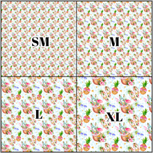Load image into Gallery viewer, Printed Vinyl, HTV &amp; Waterslide Aloha Girl F Patterns 12 x 12 inch sheet