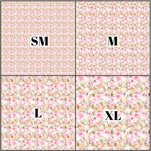 Load image into Gallery viewer, Printed Vinyl, HTV &amp; Waterslide Aloha Girl M Patterns 12 x 12 inch sheet