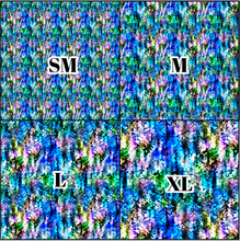 Load image into Gallery viewer, Printed HTV COLORFUL SNAKE 2 Pattern Heat Transfer Vinyl 12 x 12 inch sheet