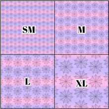 Load image into Gallery viewer, Printed Vinyl, HTV &amp; Waterslide Spider Webs on Purple Patterns 12 x 12 inch sheet
