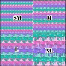 Load image into Gallery viewer, Printed Vinyl, HTV &amp; Waterslide Colorful Drips Patterns 12 x 12 inch sheet