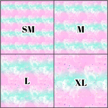Load image into Gallery viewer, Printed Vinyl, HTV &amp; Waterslide Gradient Sky Pattern 12 x 12 inch sheet