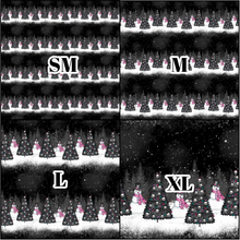 Load image into Gallery viewer, Printed Vinyl, HTV &amp; Waterslide Snowman Border Pattern 12 x 12 inch sheet