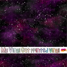 Load image into Gallery viewer, Printed Vinyl, HTV &amp; Waterslide Dark Winter Sky Pattern 12 x 12 inch sheet