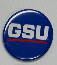 Load image into Gallery viewer, Pin Back Button GSU College Button with Mascot and Name