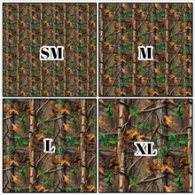 Load image into Gallery viewer, Printed Vinyl, HTV &amp; Waterslide Realistic Trees and Leaves Pattern 12 x 12 inch sheet