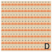 Load image into Gallery viewer, Printed Adhesive Vinyl MID CENTURY RETRO Patterns 12 x 12 inch sheet