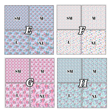 Load image into Gallery viewer, Printed Vinyl, HTV Mermaids, Please Patterns 12 x 12 inch sheet